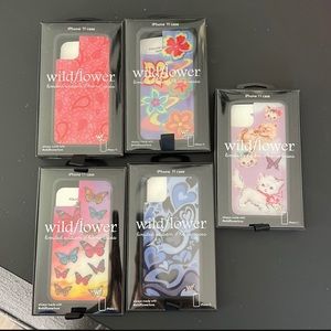 Wildflower iPhone 11 cases